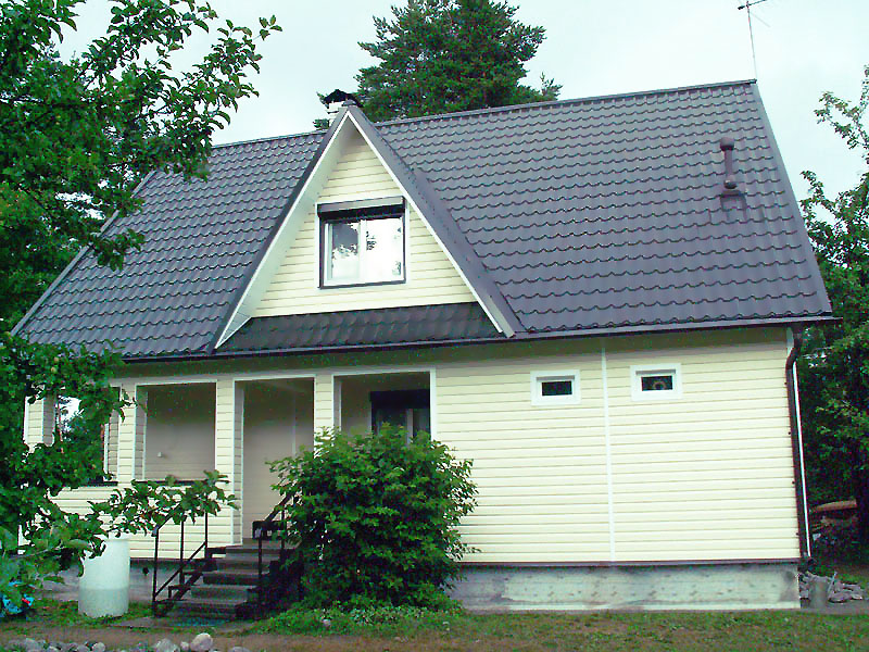 Zařízení střechy a fasády chalupy